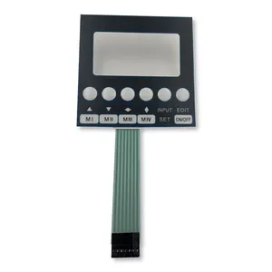 OEM Membrane Switch Silkscreen Printing Keypad Control Panel For Touchscreen Interface