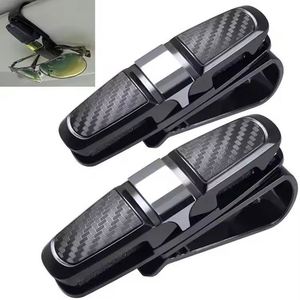 <b>Car</b> Sunglasses Holder for Sun Visor ABS Material with Ticket Card <b>Clip</b> Interior Kit New China-Chic Style Custom Brand - Product Image 1