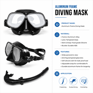 Fournisseur <span class=keywords><strong>de</strong></span> masques <span class=keywords><strong>de</strong></span> plongée anti-buée, ensemble <span class=keywords><strong>de</strong></span> tuba, accessoires <span class=keywords><strong>de</strong></span> natation pour les sports nautiques, équipement <span class=keywords><strong>de</strong></span> plongée professionnel, usine fiable - Product Image 5