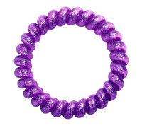 27 couleurs, logo personnalisé, TPU, grandes attaches pour cheveux en spirale élastiques, dorées, argentées, scintillantes, en plastique, pour téléphone