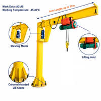 Nouvelle grue à flèche magnétique, équipement de levage en cantilever pour la manutention des métaux, prix abordable, facile à utiliser, rotation à 360 degrés