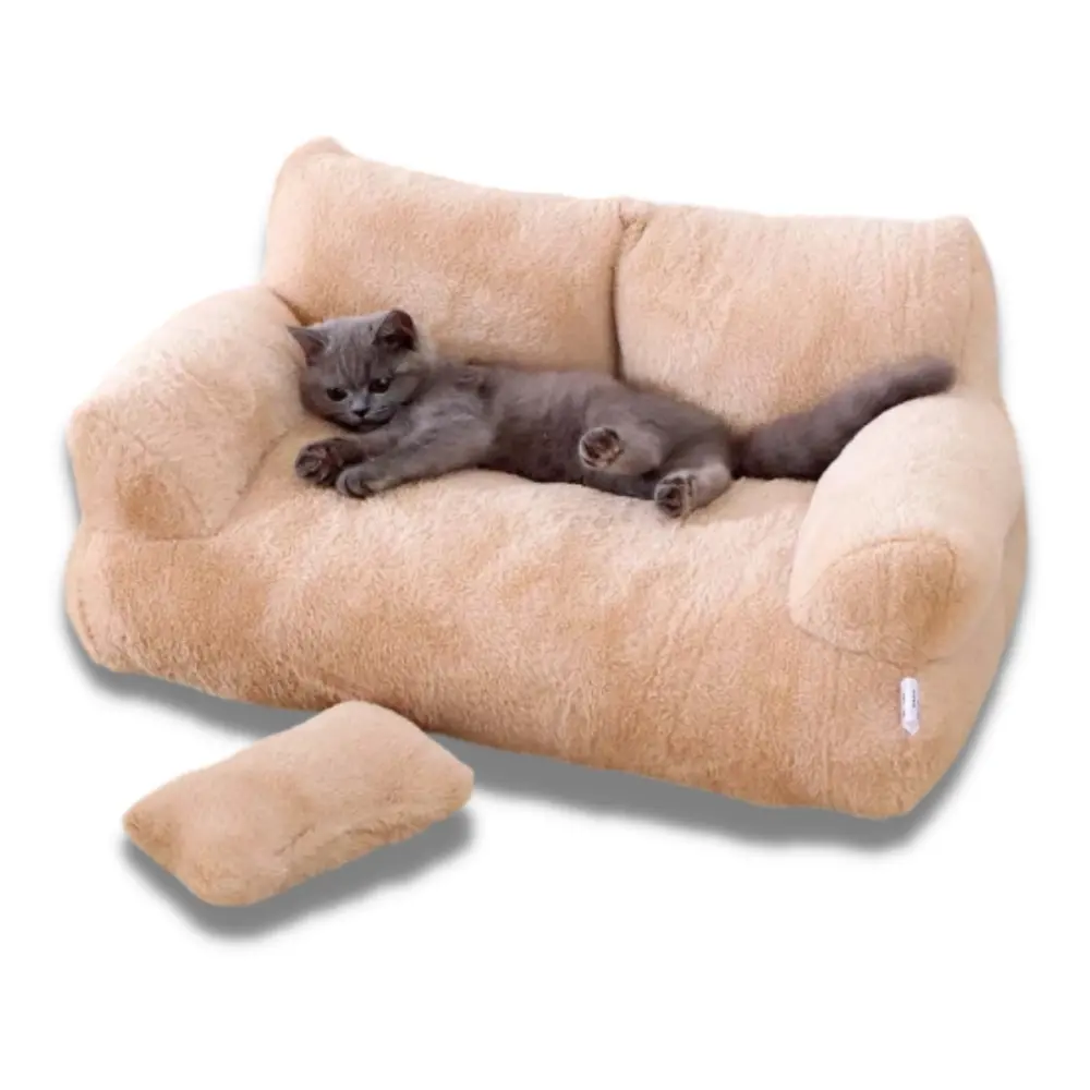 Yıkanabilir dayanıklı Modern küçük köpek kedi kanepe yastık kedi köpek yatağı yuva kanepe