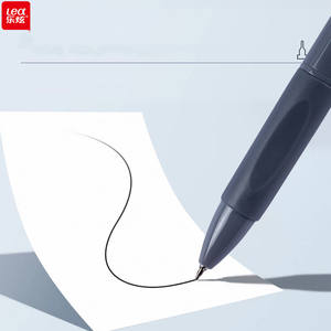 Гелевая ручка Студенческая простая мягкая резиновая оболочка гелевая ручка Выдвижная ST Press Gel Pen - Product Image 5