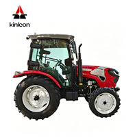 Tracteur agricole multifonctionnel compact à moteur diesel 4x4, 50-100 CV, avec charrue, herse et semoir, certifié CE