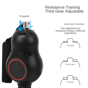 Entrenador de Cuerda para Gimnasio en Casa, Portátil, de Plástico ABS, con Bandas de Resistencia Ajustables, Sistema de Polea de Pared Resistente - Product Image 5