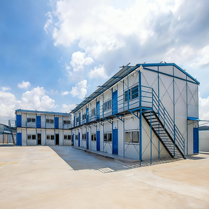 Casa <span class=keywords><strong>Mobile</strong></span> Container a Due Piani in Acciaio Resistente e Impermeabile, Installazione Rapida per Hotel Temporanei, Ville e Appartamenti Prefabbricati - Product Image 3