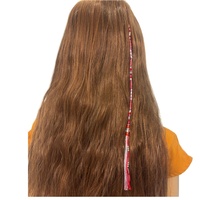 Nouvelle Arrivée Tresses de Cheveux Artisanales Faciles à Porter pour Festivals, Extensions de Cheveux Personnalisées Prêtes à l'emploi