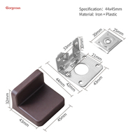 Magnifique L Support Matériel Cuisine Placard Supports Muraux Visible Cabinet Cintre