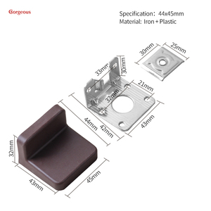 Splendida staffa L Hardware armadio da <span class=keywords><strong>cucina</strong></span> staffa a parete appendiabiti visibile - Product Image 4