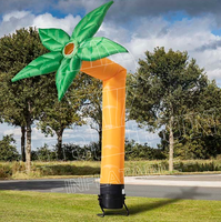 Danseur gonflable publicitaire en forme de palmier avec souffleur, pour la publicité en gros