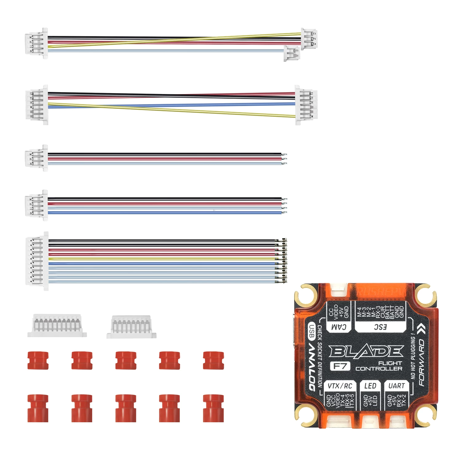 F722 fc simulé (rouge)