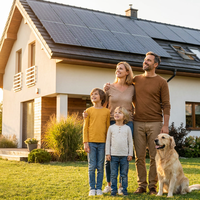 Module PV 660W avec conception de circuit intelligent réduisant les pertes internes et améliorant les performances du système