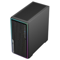 New Arrival High End Empty Full Tower Eatx Computer Pc Case Gaming Desktop Casing Cabinet with RGB Line Metal SPCC Case