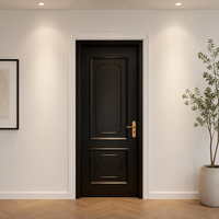 Portes intérieures modernes sur mesure, contemporaines, pour chambre à coucher, en MDF, pour maison, villa, appartement, hôtel, bien étanches