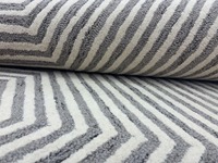 Tapis rectangulaire en laine tufté à la main, motif abstrait, doux, de qualité supérieure, écologique, antidérapant, insonorisant, adapté aux animaux domestiques