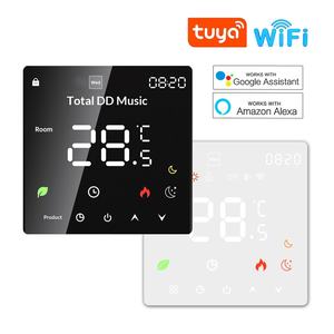 WLAN-Intelligenter Fußbodenheizungsthermostat Mobiltelefon TUYA APP-Steuerung IP20 Google Assistant Alexa Wandmontiert 2 Jahre Garantie - Product Image 3