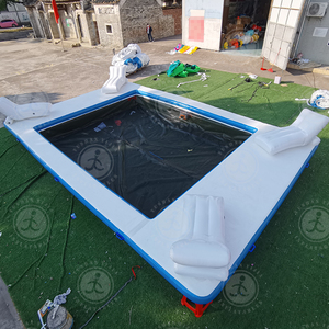 Du Thuyền Bơm Hơi Nổi Biển Đại Dương Được Thiết Kế Mới Bể Bơi Có Lưới Chống Sứa Trên Hồ Công Cộng - Product Image 4