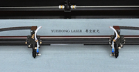 Machine de gravure et de découpe laser CO2 à double tête YH1610 1600x1000mm 80w 100w 130w 150w, directement de l'usine