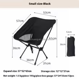 Silla Plegable Portátil para Jardín, Camping, Senderismo, Pesca, Picnic y Relajación, con Logotipo Personalizado Impreso, para Niños y Adultos - Product Image 4