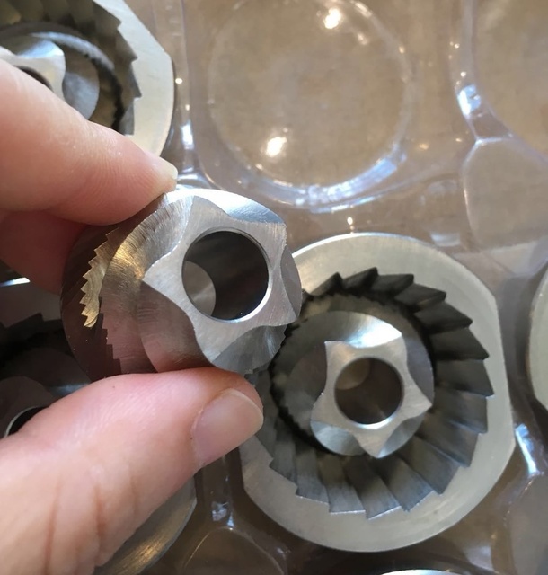 Espresso Coffee Machines Grinder Parts 48 mm Outer Diameter Conical Grinder Burr Coffee Bean Burr Coffee Machine Spare Parts