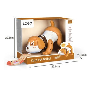 ITTL chien Musical bébé apprentissage ramper interactif électrique balançant colle douce chiot à piles marche chien jouets pour enfants - Product Image 6