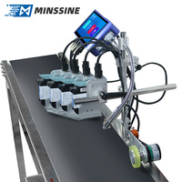 Nouvelle imprimante jet d'encre automatique pour tubes en carton, machine de codage de numéros de lot pour ligne de production, type TIJ, garantie 1 an