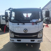 Camion à ordures amovible Dongfeng, nouveau moteur diesel 3800, norme d'émission Euro 3, avec bras à crochet pour utilisation en ville, à l'école et en zone rurale