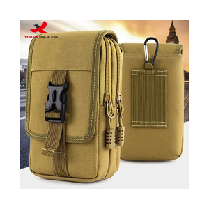 Factory Wholesale Hot Sale Anti-Theft Sports Waist Bag Custom Logo Print Fanny Pack Outdoor Tactical Waist Bag for <b>Men</b> - Product Image 1
