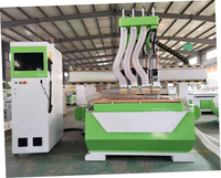 Routeur CNC à quatre processeurs haute efficacité pour le traitement des panneaux de meubles, du MDF et des panneaux PVC