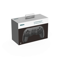 Control de Juego Inalámbrico y con Cable 8Bitdo SN30 Pro 2 para PC, Android e iOS - Material ABS