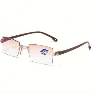 Lunettes de lecture multifocales progressives pour hommes et femmes, anti-lumière bleue, ultra-légères, avec découpe diamant, vente en gros - Product Image 3
