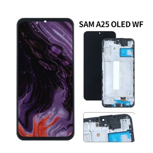 อะไหล่หน้าจอแอลซีดีสำหรับโทรศัพท์มือถือซัมซุง A25จอ OLED สำหรับซัมซุงกาแล็คซี่ A25 5G จอ LCD พร้อมกรอบ - Product Image 1