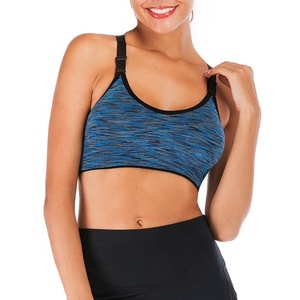 Wholesale Price PIHA SPORTS Quick Dry Women Medium for Sports <b>Bra</b> Racerback Supportive Wireless <b>Padded</b> Elastic Tape - Product Image 1