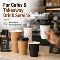 Gobelets en papier à paroi simple pour café à emporter avec couvercles et manchons 8oz/12oz/16oz jetables, étanches, de qualité alimentaire, logo personnalisé, vente en gros