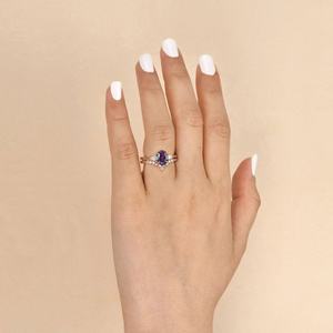 Anillos <span class=keywords><strong>de</strong></span> Plata <span class=keywords><strong>de</strong></span> Ley 925 con Perlas <span class=keywords><strong>de</strong></span> Agua Dulce, Anillo <span class=keywords><strong>de</strong></span> Boda con <span class=keywords><strong>Alejandrita</strong></span> <span class=keywords><strong>de</strong></span> Laboratorio - Product Image 5