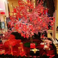 Árbol de Melocotón Artificial de FRP para Interiores y Exteriores, Proyectos de Paisajismo para Hoteles y Áreas Escénicas - Árbol Artificial Biomimético