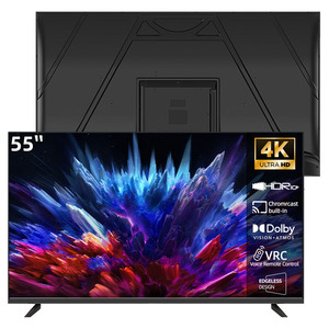 Televisor LED Inteligente de 32 43 50 55 65 Pulgadas, Televisor 4K HD con Modo de Juego, Altavoz Integrado, Wi-Fi, Sonido y Imagen Nítidos, Televisión Inteligente - Product Image 1