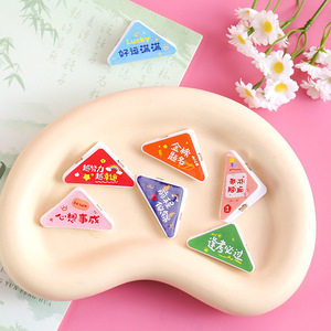 Exhibition New Motivational Triangle <b>Clips</b> Plastic Corner Memo <b>Clip</b> For Students Exam Paper Storage - Product Image 3