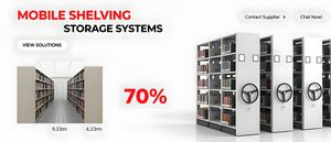 मोबाइल स्टोरेज फाइल सिस्टम स्टील कंक्टर फाइल सिस्टम स्टील कंपेक्टर के लिए आधुनिक डिजाइन मोबाइल आश्रय प्रणाली - Product Image 3