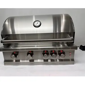 Panggangan Bbq Arang Luar Kecil Portabel Lipat Stainless Baik Dibangun Di Bbq Gas Grill