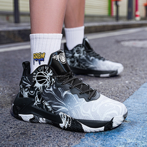 <span class=keywords><strong>Zapatillas</strong></span> de <span class=keywords><strong>Baloncesto</strong></span> de Alta Gama Personalizadas de Fábrica, Modernas y a la Moda, de Gran Tamaño, Transpirables, <span class=keywords><strong>para</strong></span> Fitness y Deportes - Product Image 3