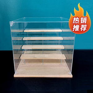 Thang trong suốt Acrylic mù hộp lưu trữ hiển thị đứng Pop Mart con số mô hình trong suốt chống bụi hộp - Product Image 4