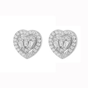 Boucles d'<span class=keywords><strong>oreilles</strong></span> tendance en argent 925 style hip-hop, avec diamants Moissanite VVS, à visser, pour hommes et femmes, vente en gros, offre spéciale - Product Image 4
