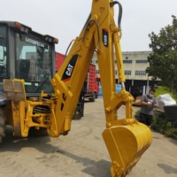 Günstiger Gebrauchter Cat 420F Traktor-Baggerlader Modell 2018 1,5m³ Schaufelkapazität BV-Zertifizierter Motor & Pumpe