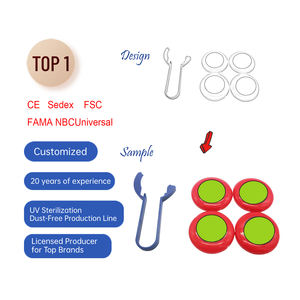 Мини-шутер с летающим диском для детей, рекламные сувениры, пластиковый метатель дисков, игра с возможностью нанесения логотипа, цветная упаковка, EN ASTM CE - Product Image 2