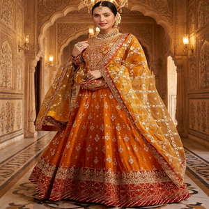 Tenue de soirée de créateur, style pakistanais lourd, Anarkali Salwar Suit, dernière tendance, tenue indienne, vêtements fantaisie Kanya en satin - Product Image 3
