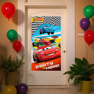 Autocollant de porte de voiture 76x152cm, décoration murale de fête, sac de 2 pièces - Product Image 3