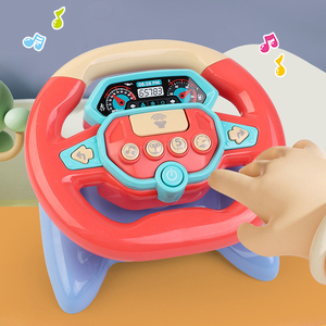 Volant de jeu pour enfants, jouet éducatif interactif pour la conduite automobile, pour bébés garçons et filles - Product Image 4