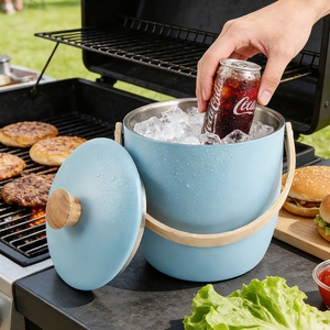 Juego de Cubetas para Hielo y Vino, de Acero Inoxidable, Doble Pared, Aisladas y Herméticas - Product Image 2