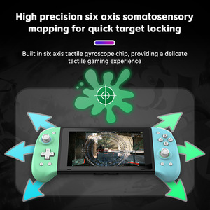 Nouvelle manette de jeu avec fonction de vibration <span class=keywords><strong>et</strong></span> détection de mouvement, joysticks à effet Hall, manettes de jeu gauche <span class=keywords><strong>et</strong></span> droite pour Joy-Con - Product Image 5